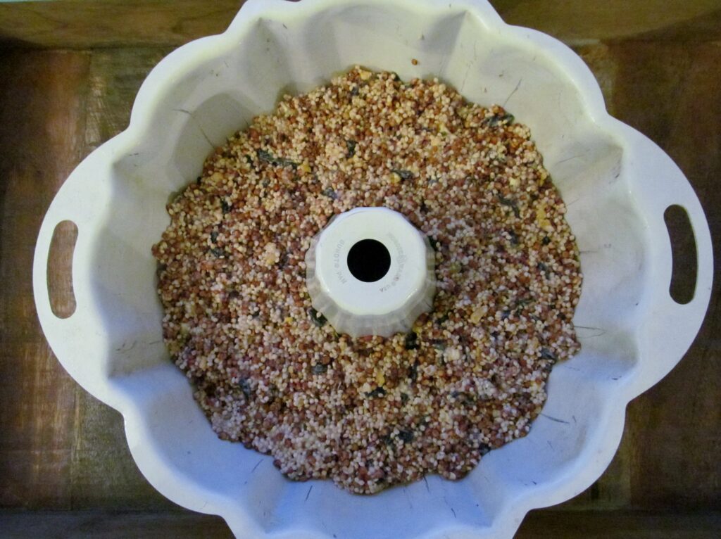 how to make a bird feeder wreath, There's Sugar in My Tea, Charlotte NC Lifestyle DIY Blog