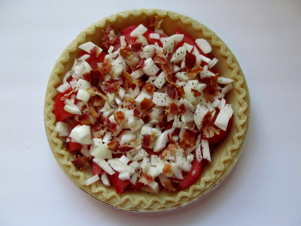 how to make tomato pie, There's Sugar in My Tea, charlotte nc food blogs