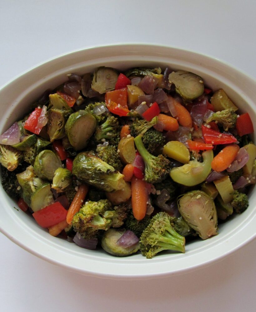 meal prep roasted vegetables, there's sugar in my tea, charlotte nc blog, southern lifestyle blogger