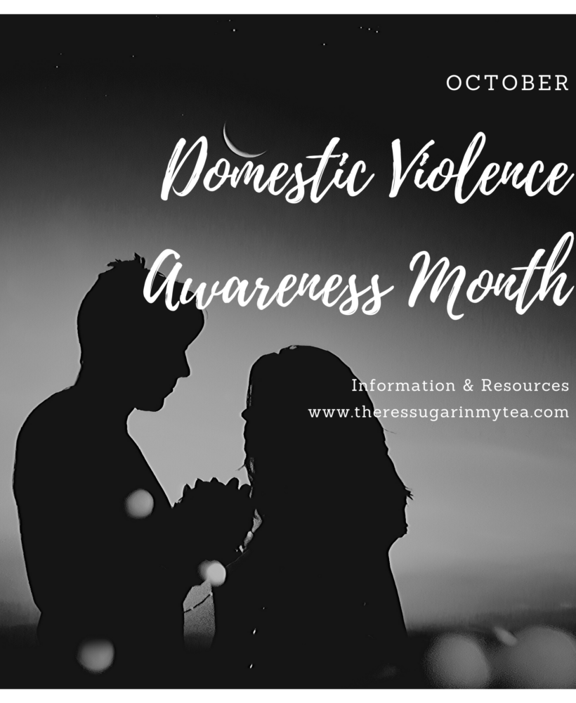 Domestic violence awareness month, there's sugar in my tea, charlotte nc lifestyle bloggers