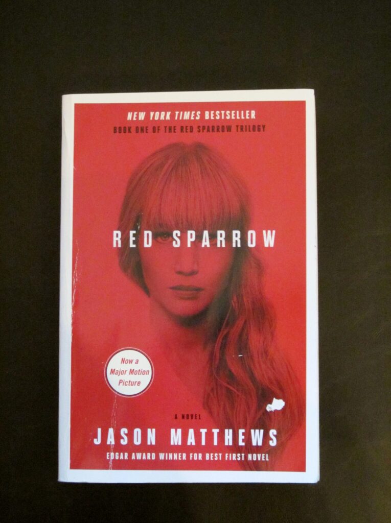 Red sparrow by Jason Matthew's book review, There's Sugar in My Tea, Charlotte blog, Charlotte NC Blog