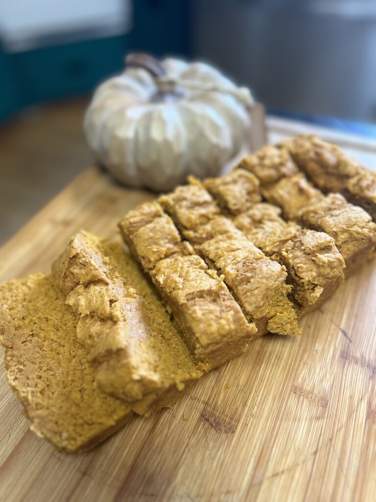 2 ingredient pumpkin bread recipe, There's Sugar in My Tea, Charlotte NC Blog