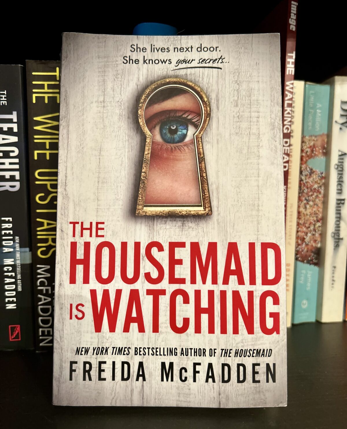 The Housemaid is Watching by Freida McFadden, There's Sugar in My Tea, Charlotte NC Book Blogs